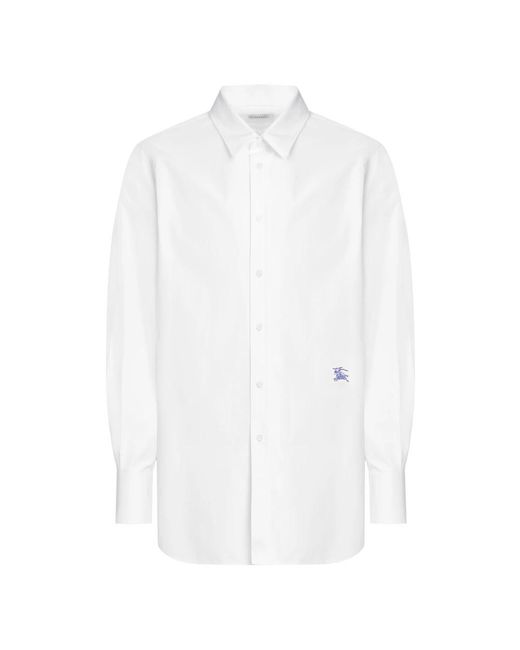 Burberry Men's White Formal Shirts