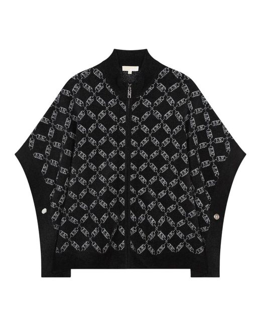 Michael Kors Black Baumwollmäntel Und Trenchcoats