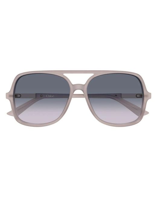 Chloé Metallic Sunglasses