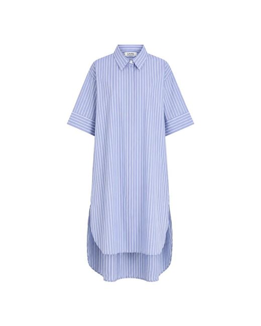 Max Mara Blue Shirt Dresses