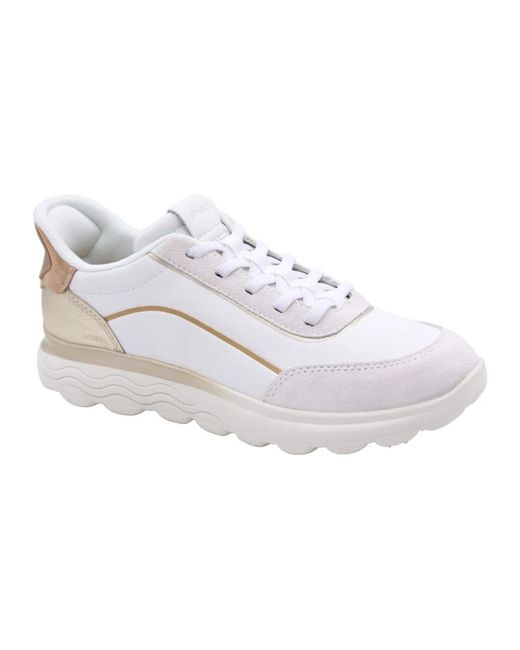 Geox White Sneakers