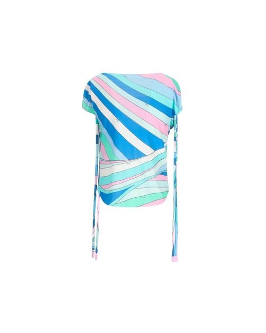 Emilio Pucci Stijlvolle Top Voor Modeliefhebbers in het Blue