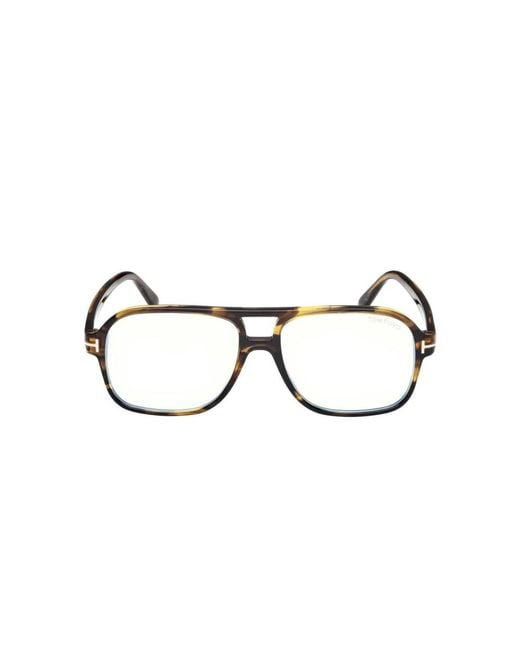 Tom Ford Brown Glasses for men