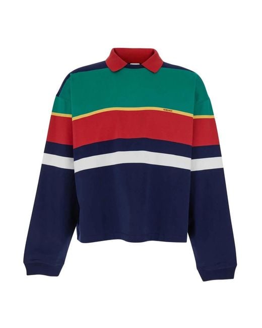 Versace Blue Sweatshirts for men