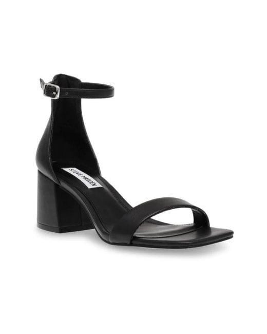 Steve Madden Black High Heel Sandals