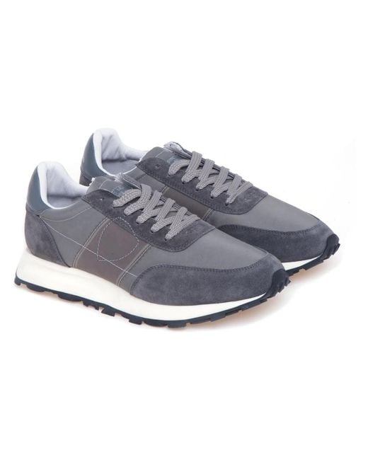 Philippe Model Blue Sneakers for men