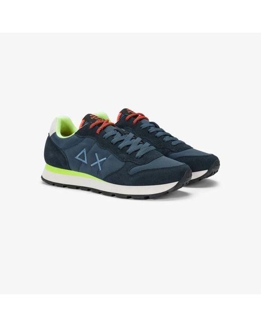 Sun 68 Tom Fluo Sneaker in Blue für Herren