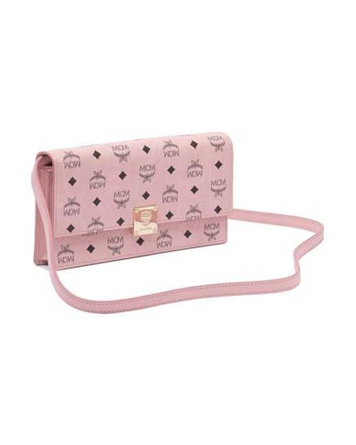 MCM Pink Rosa Clutch Tasche Stilvoll Vielseitiges Design