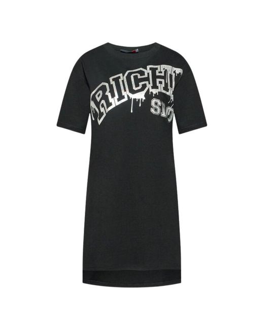 John Richmond Black Short Dresses