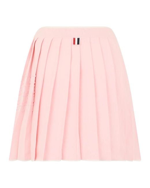 Thom Browne Pink Short Skirts