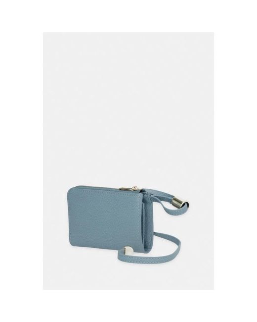 Furla Blue Mini Wallet