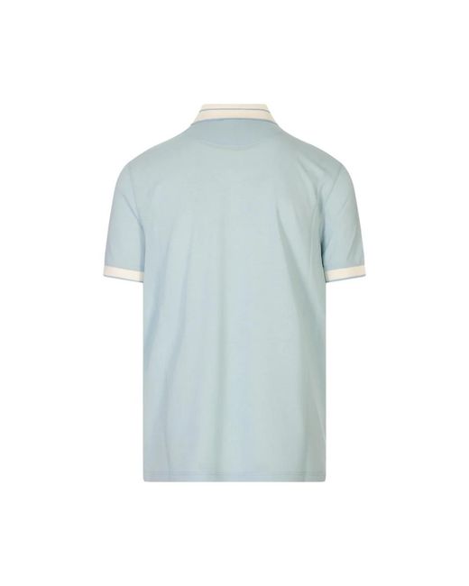 Kiton Blue Polo Shirts for men