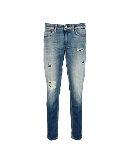 Dondup Blue Slim Fit Jeans