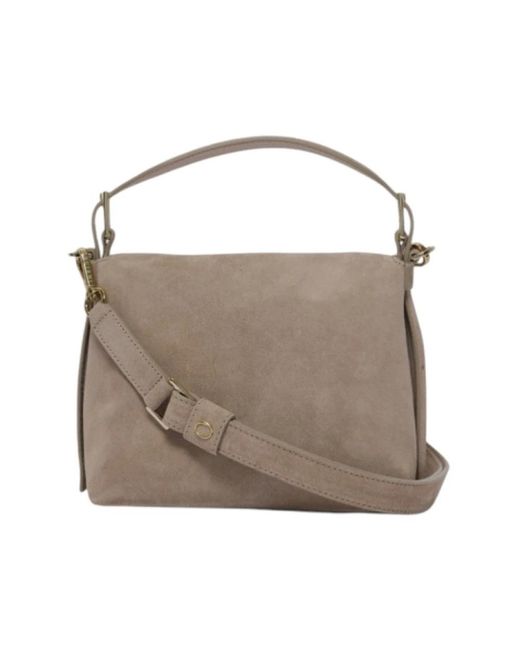 Handbags di Orciani in Natural