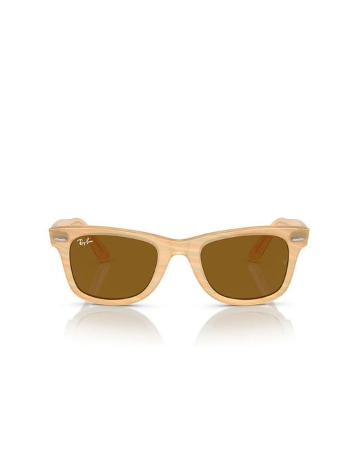 Ray-Ban Klassieke Zonnebril Model 2140 in het Yellow