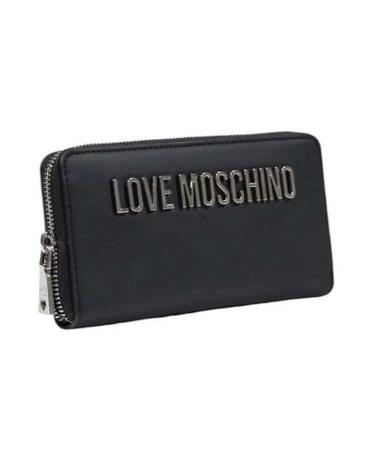 Love Moschino Black Stilvolle geldbörse frühling/sommer kollektion, geldbörse frühling/sommer kollektion