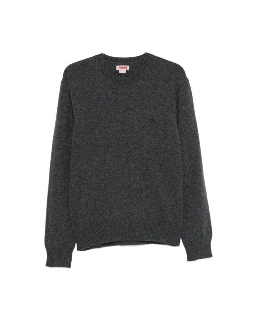 Baracuta Black Round-Neck Knitwear for men