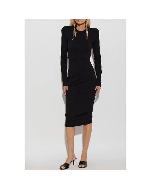 Midi Dresses DSquared² en coloris Black