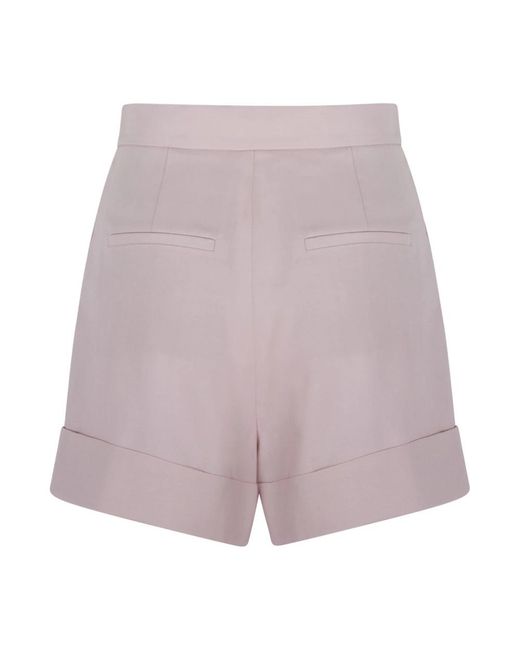 Max Mara Purple Short Shorts