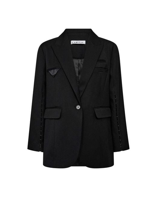 Haute L'Amitié Black Blazers