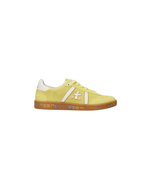 Premiata Yellow Sneakers