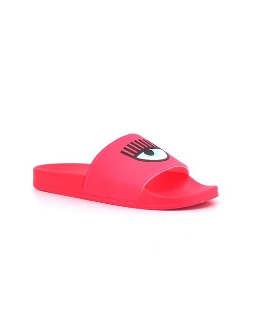 Chiara Ferragni Pink Sliders