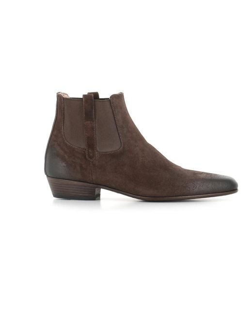 Pantanetti Brown Cowboy Boots