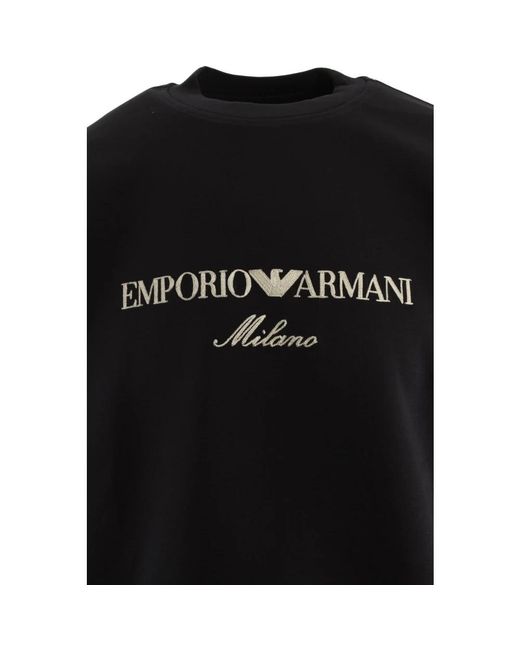 Armani Black Sweatshirts for men