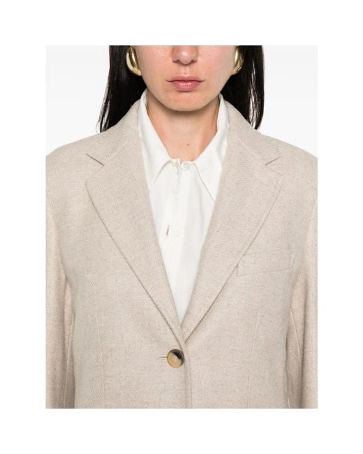 Max Mara Natural Blazers