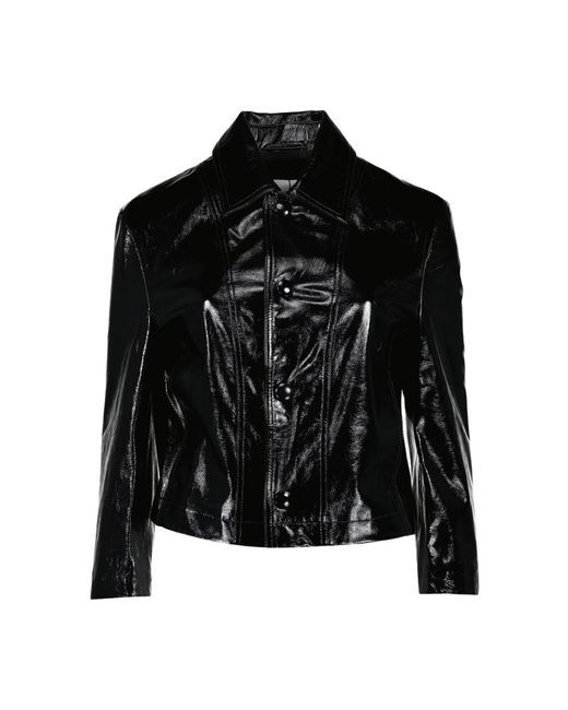Jackets > leather jackets AMI en coloris Black