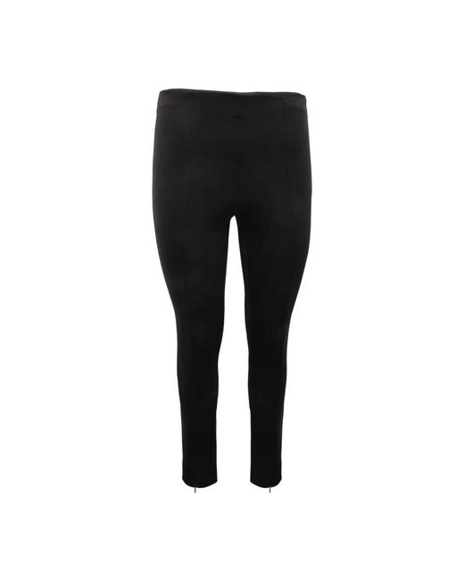 Calvin Klein Stretch Wollen Broek in het Black