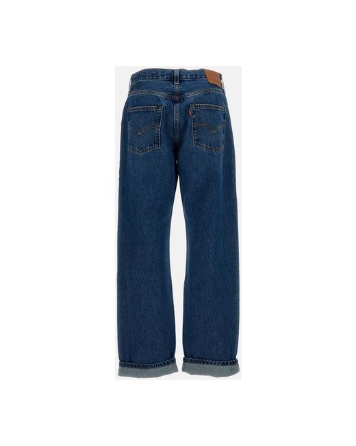 Levi's Jeans ,Blauw ,Katoen 501 '90S Selvedge Jeans in het Blue