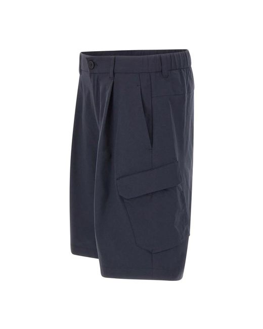 Herno Blue Casual Shorts for men