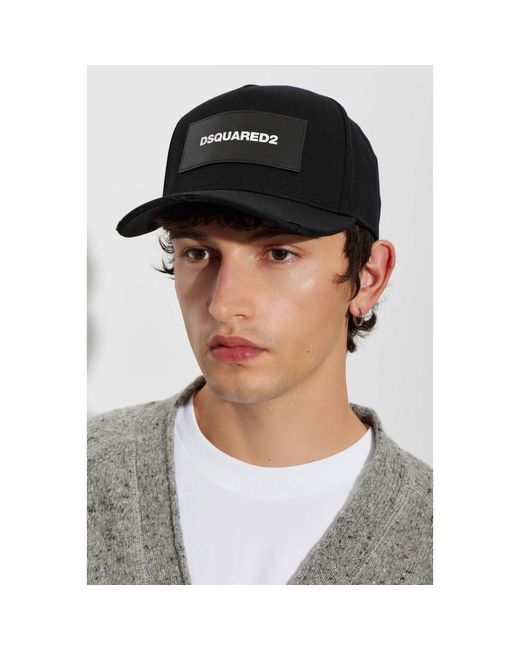 Caps DSquared² de hombre de color Black