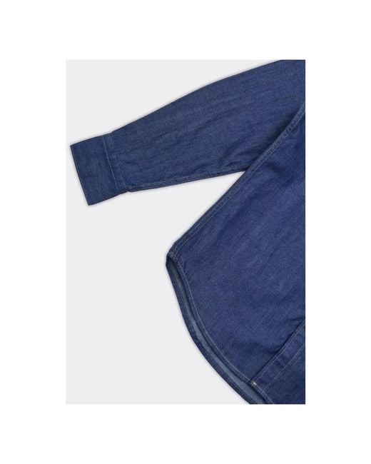 Levi's Overhemden ,Blauw ,Denim Barstow Western Edition Shirt in het Blue voor heren