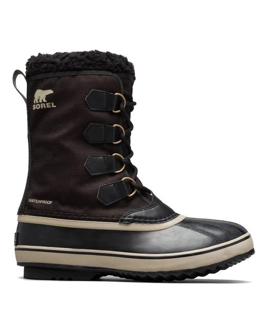 Sorel Black Winter Boots for men