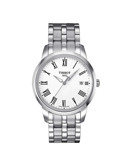 T0334101101301 - orologio al quarzo t-classic di Tissot in Metallic da Uomo