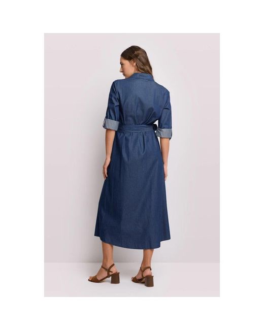 Kocca Blue Shirt Dresses