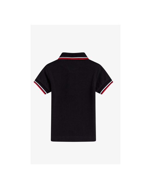 Fred Perry Black Polo Shirts for men