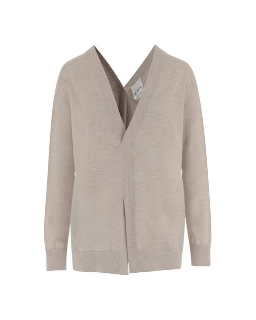 Sa Su Phi Gray Cashmere Knitwear