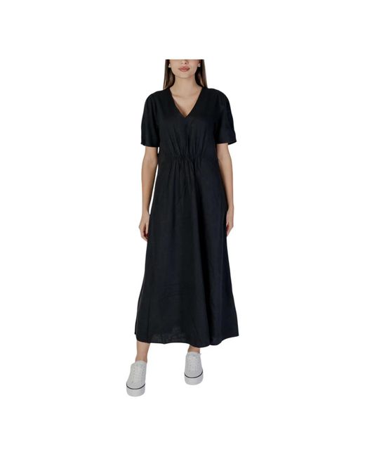 B.Young Black Midi Dresses