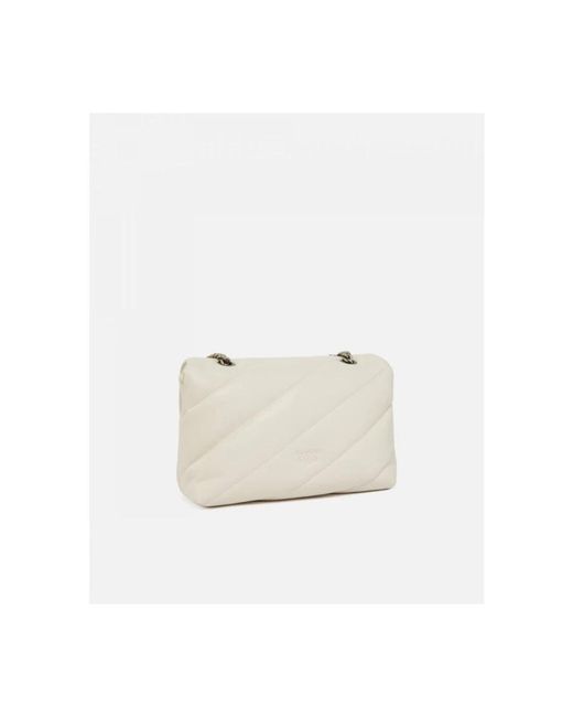Pinko White Shoulder Bags