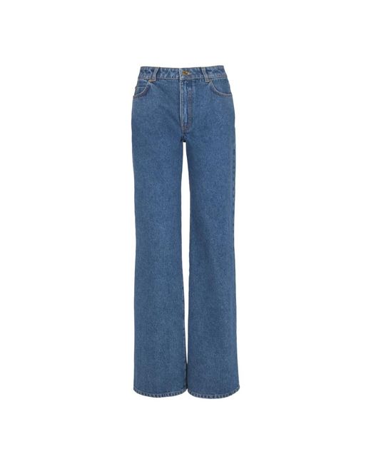 Balmain Blue Bootcut Jeans