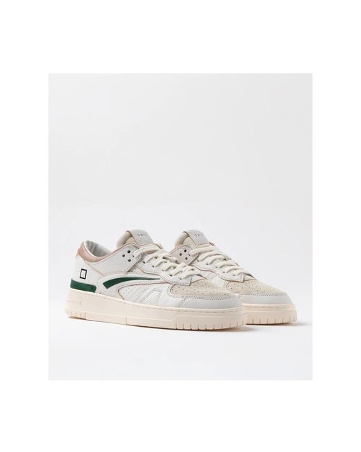 Date White Sneakers for men