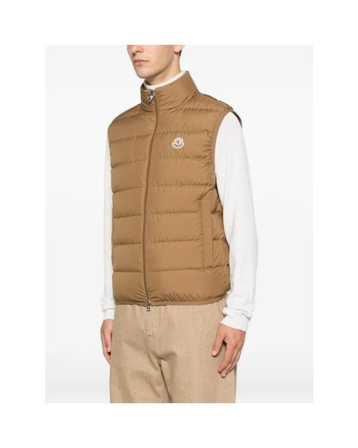 Vests Moncler de hombre de color Brown