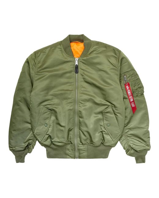 Alpha Industries Jassen ,Groen ,Bomber Jassen in het Green voor heren
