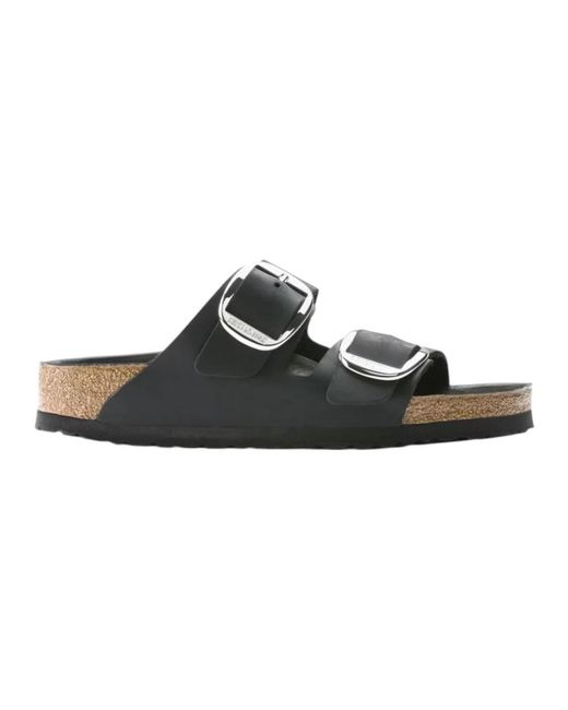 Birkenstock Sliders in het Black