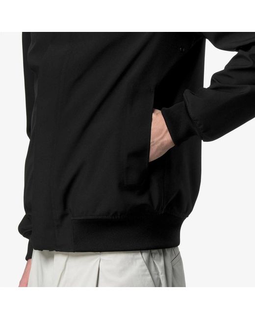 K-Way Black Rain Jackets for men
