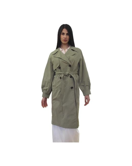 Barbour Layla Trench in het Green