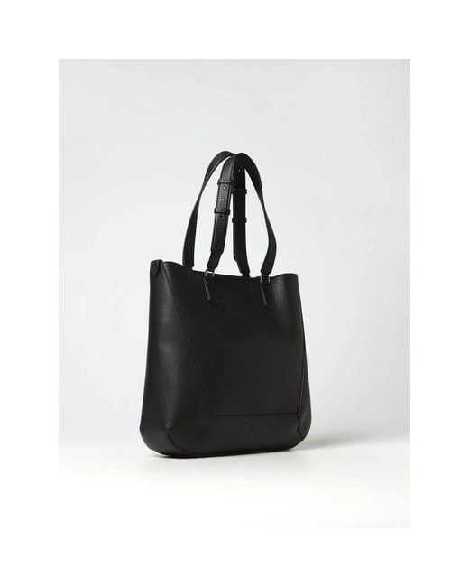 Alexander McQueen Schwarze Lederstrukturierte Handtasche in Black für Herren